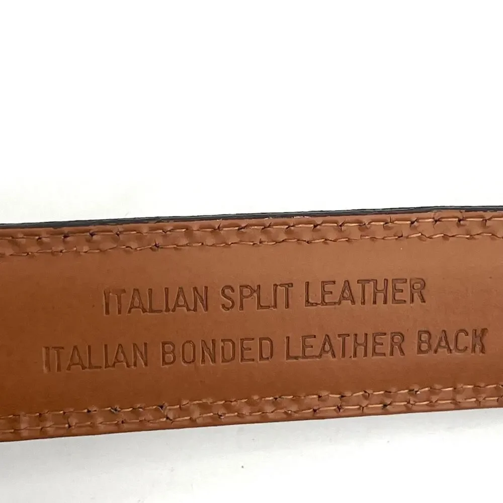 Nordstrom Rack Italian Split Leather men’s burgundy belt